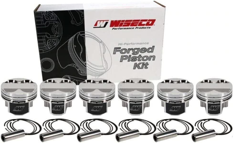 Wiseco Piston Set 85.00mm Bore 8.0:1 CR fits BMW M52B28 2.8L 24V Turbo KE119M85