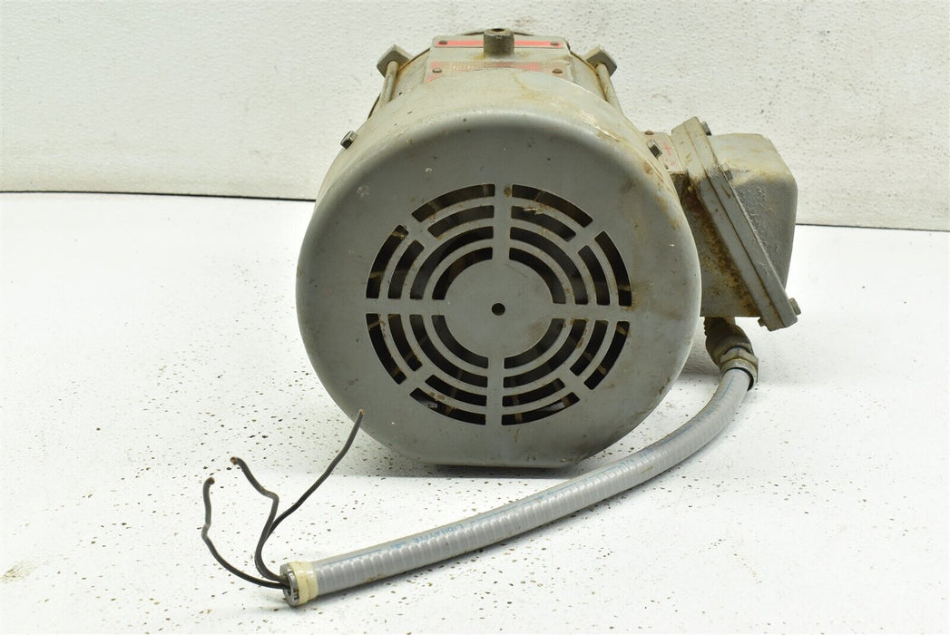 General Electrics Induction 3HP 1755RPM Motor Model 5K182CK265CP Phase 3