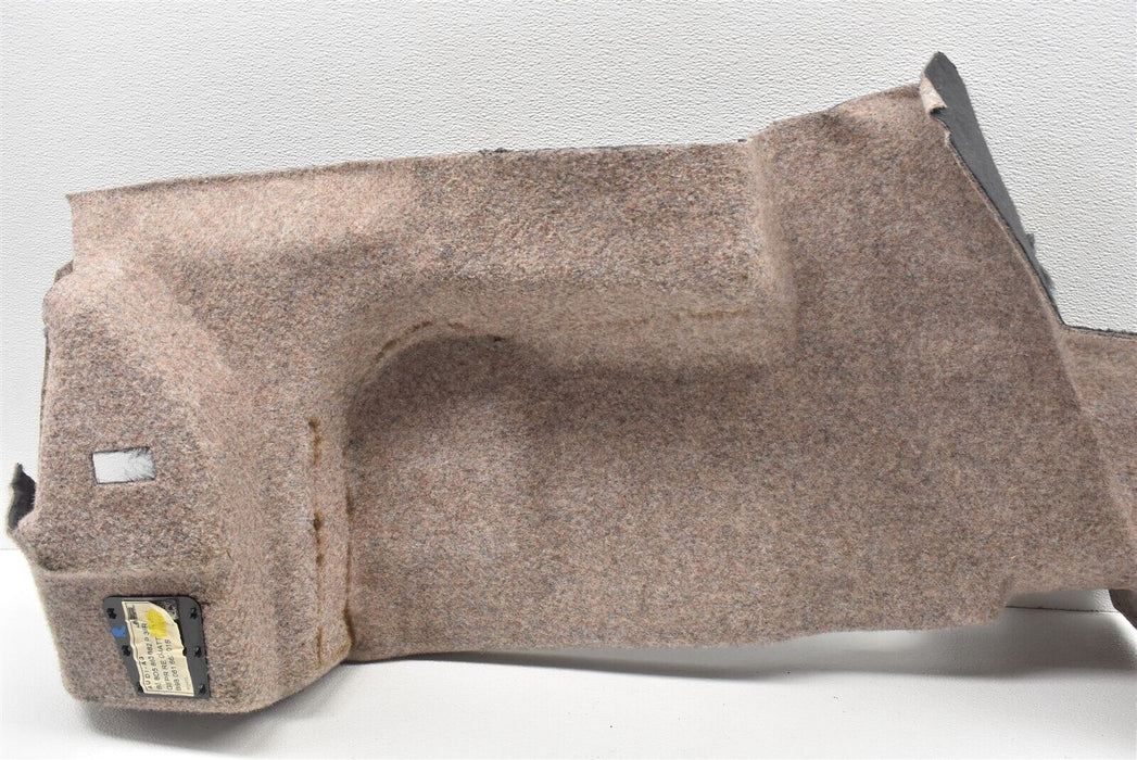 1999-2001 Audi A4 Right Trunk Carpet Wall Lining 8D5863882 99-01
