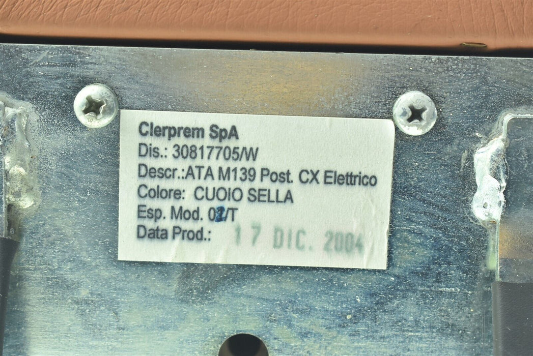 2005 Maserati Quattroporte Rear Seat Head Rest Headrest Middle 03-12
