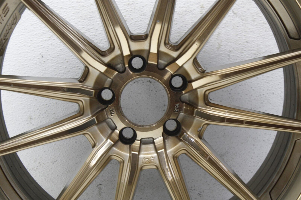 Cosmis Racing Wheel Rim R1 Gold Wheel 18x9.5 5x120 ET35 Used Wheel