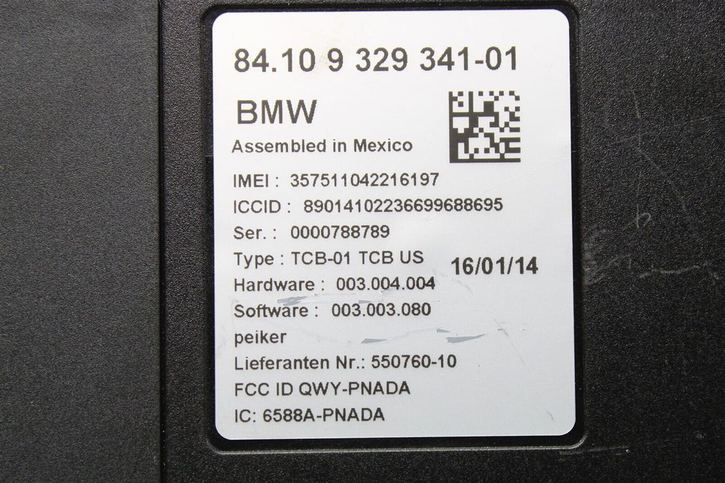 2012-2016 BMW M5 Telematics Control Module 9329341 12-16