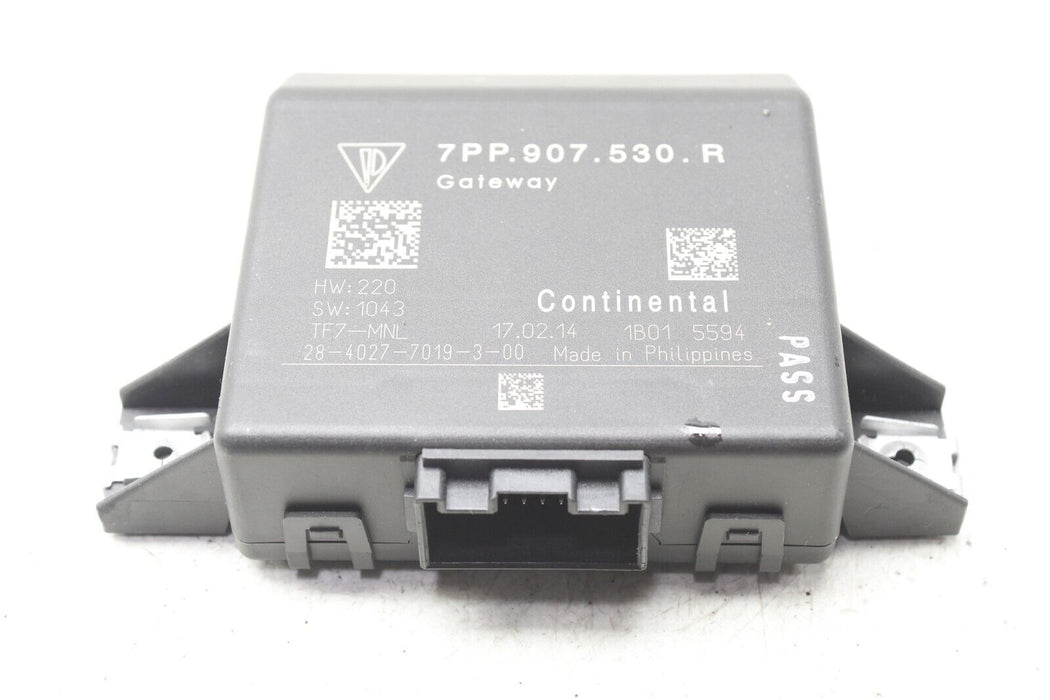 2014 Porsche Cayenne Gateway Control Module Computer 7PP907530R 11-14