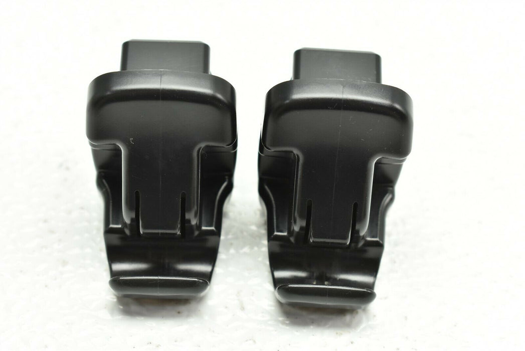 2015-2019 Subaru WRX Sun Visor Clip Pair Clips Black Pair 15-19