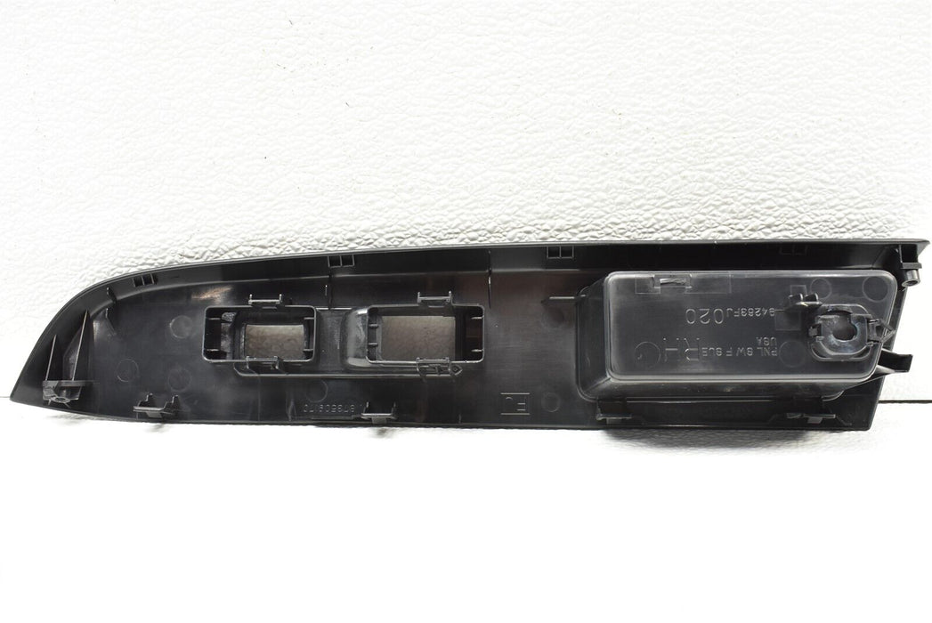 15-17 Subaru WRX Front Right Window Switch Trim Cover Panel RH 2015-2017