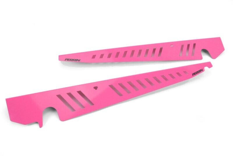 Perrin Performance Fender Shroud Kit Hyper Pink for 2015-2020 Subaru WRX/STI