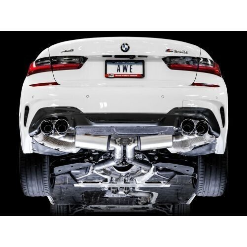 AWE 3015-42150 Resonated Touring Edition Exhaust System Kit For M340i / M440i