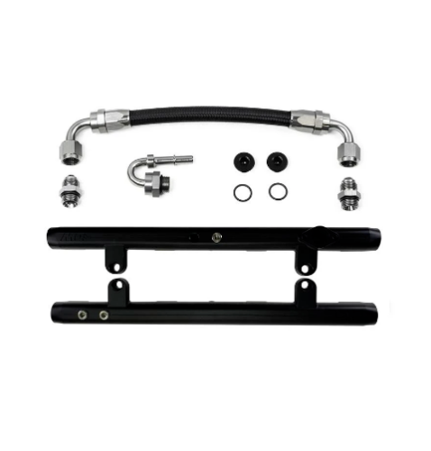 DeatschWerks 7-305 3-Valve Fuel Rails with Crossover For Ford 4.6