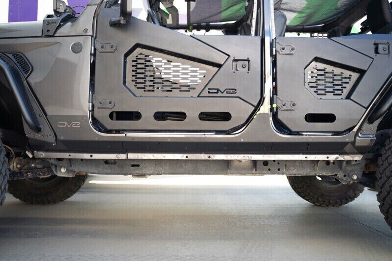 DV8 Offroad SRJL-09 Rock Skins 4 Door Only For 2018-2023 Jeep Wrangler JL