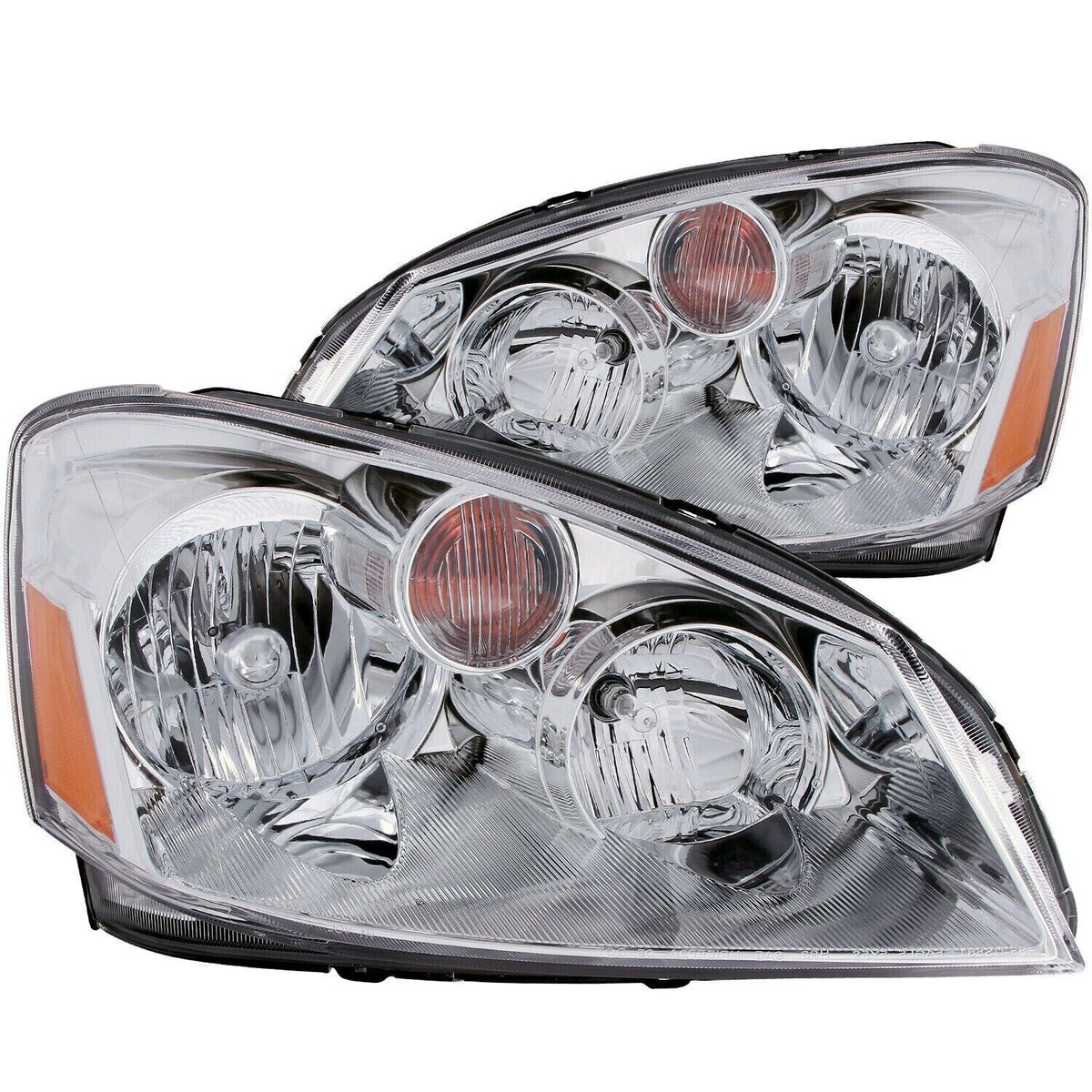 Anzo USA 121294 Crystal Headlight Set Fits 2005-2006 Nissan Altima