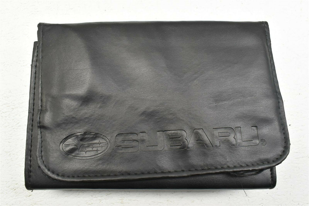 2016 Subaru WRX STI Owners Manual & Case OEM 16