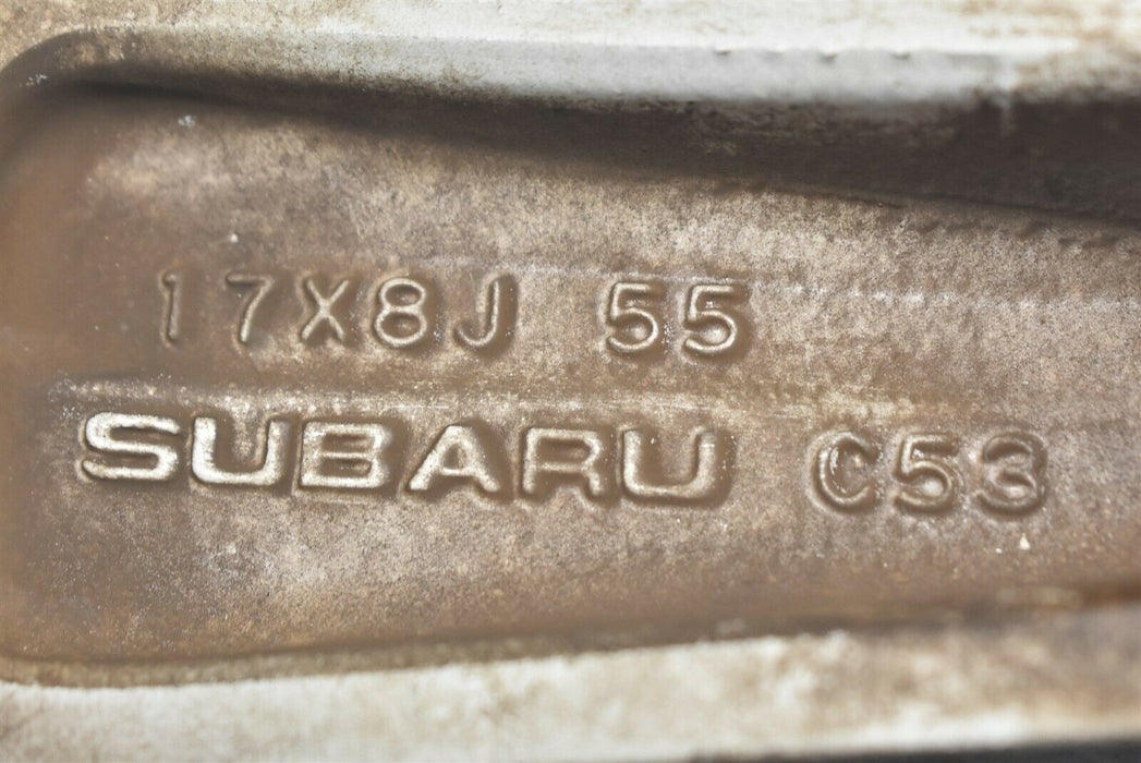 2015-2016 Subaru WRX Factory OEM 17x8 +55 5x114.3 Single Wheel Rim 15-16 #3