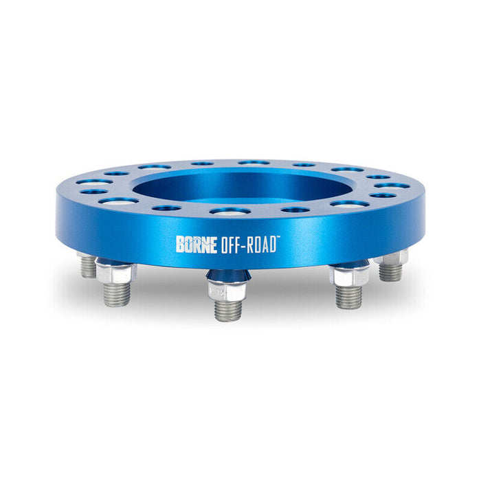 Mishimoto Borne Off-Road Fits Wheel Spacers - 8X165.1 / 121.3 / 38.1 M14 - Blue