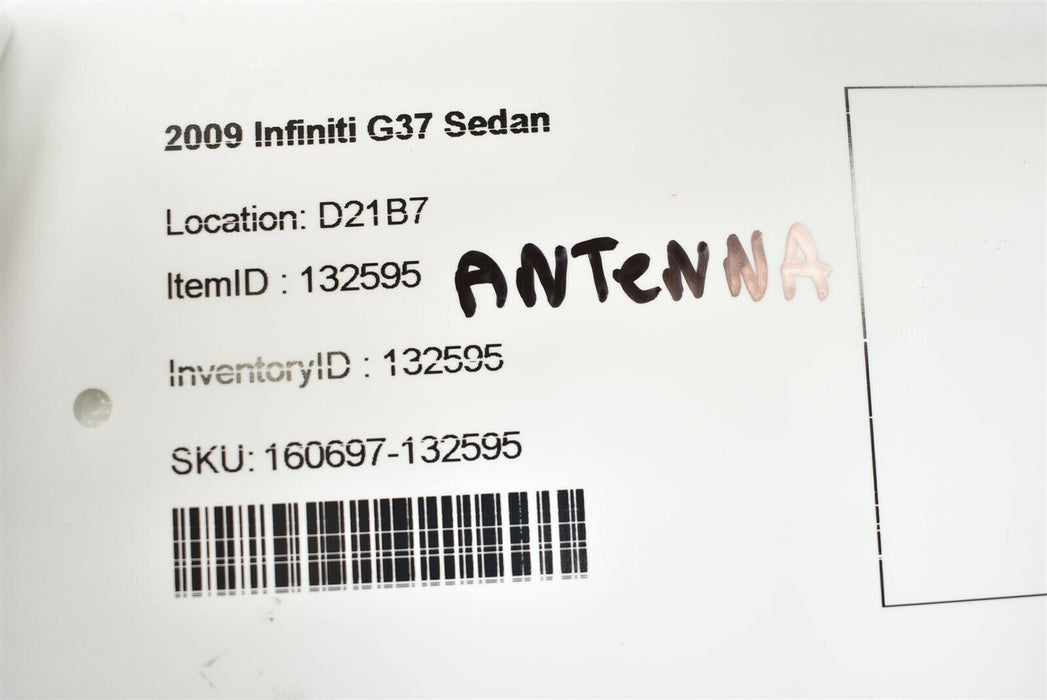 2009-2013 Infiniti G37 Sedan Shark Fin Antenna Harness Factory OEM 09-13