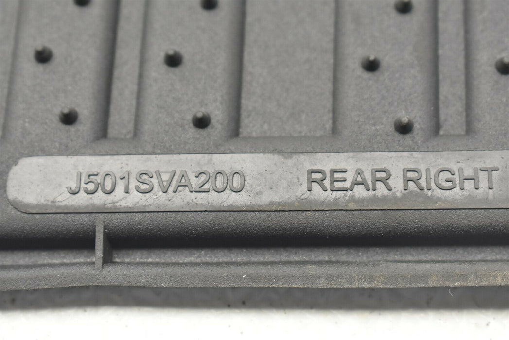 2013-2017 Scion FR-S Floor Mat Single Rear BRZ 13-17