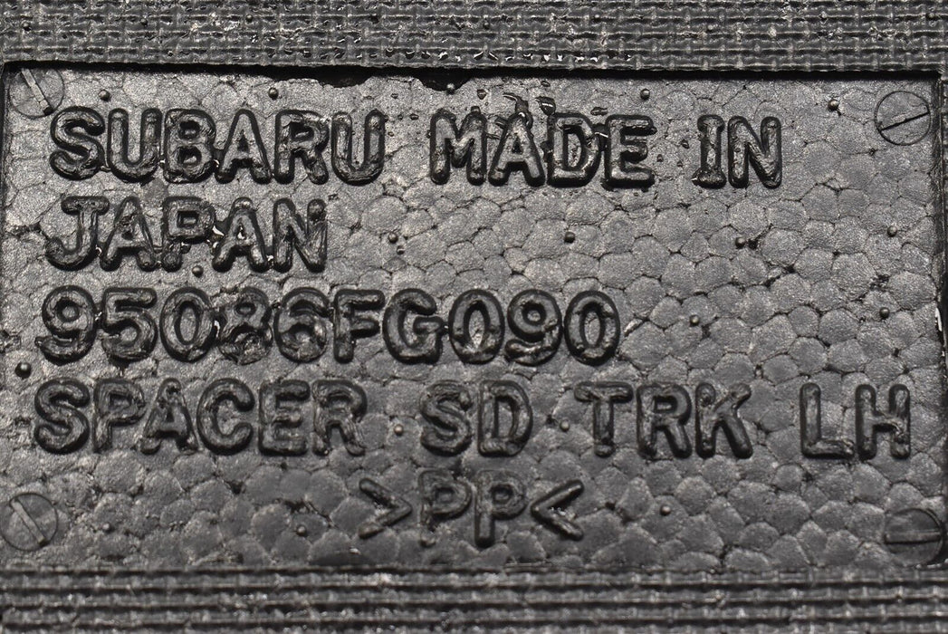 2008-2014 Subaru Impreza WRX STI Trunk Trim Foam Panel Spacer 95086FG090 08-14