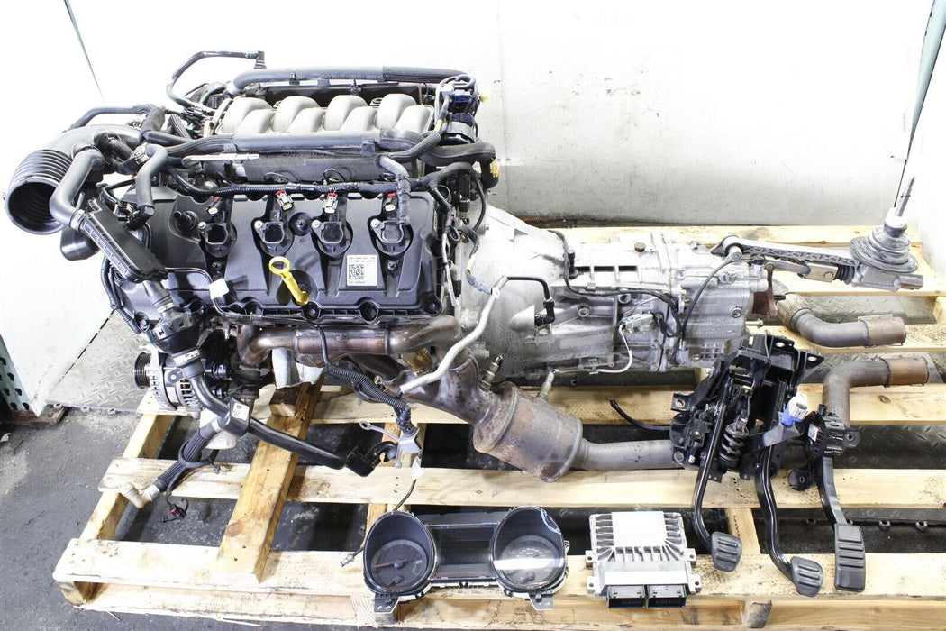 2015 Ford Mustang GT Complete Engine Swap Motor Trans MT Coyote 15-17