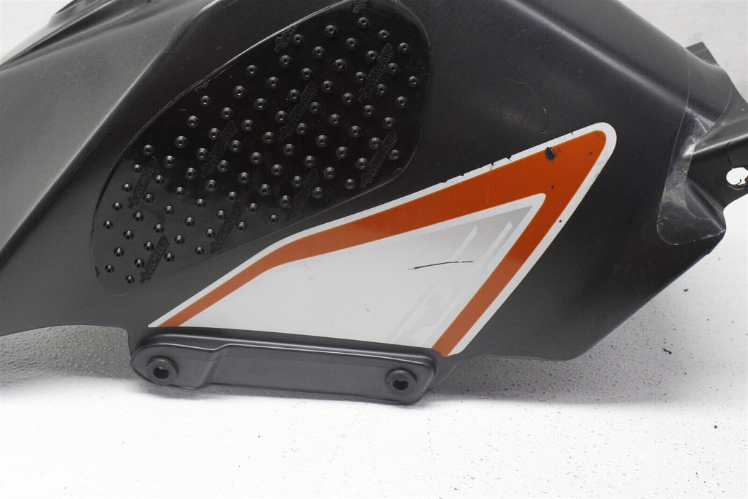 2015 KTM Duke 390 RC390 Damaged Fuel Tank Cover Trim Assembly Factory OEM 14-16