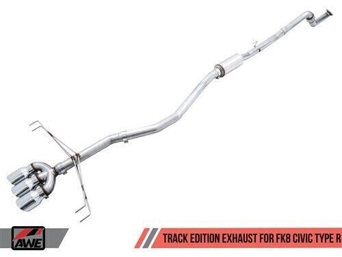 AWE 3020-52000 Tuning for 2017+ Honda Civic Type R Exhaust w/Front Pipe & Triple