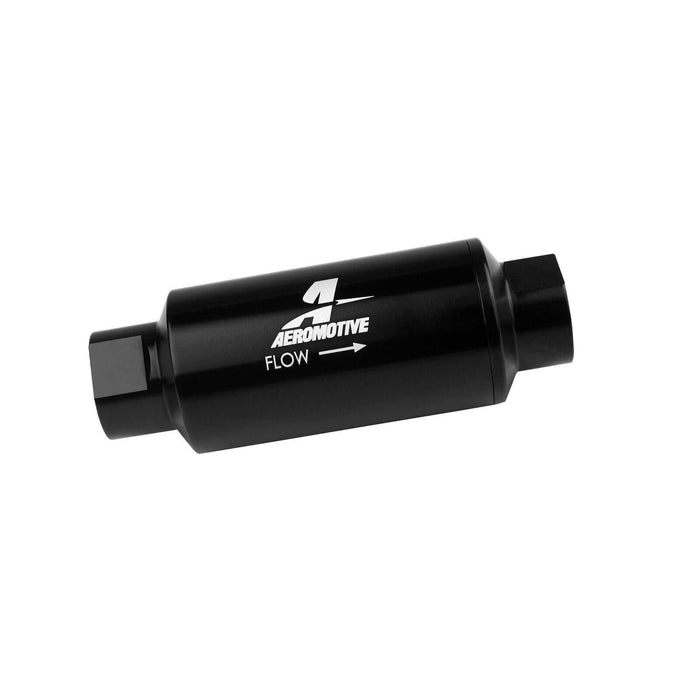 Aeromotive 12330 40-Micron Stainless Inline Fuel Filter, ORB-10