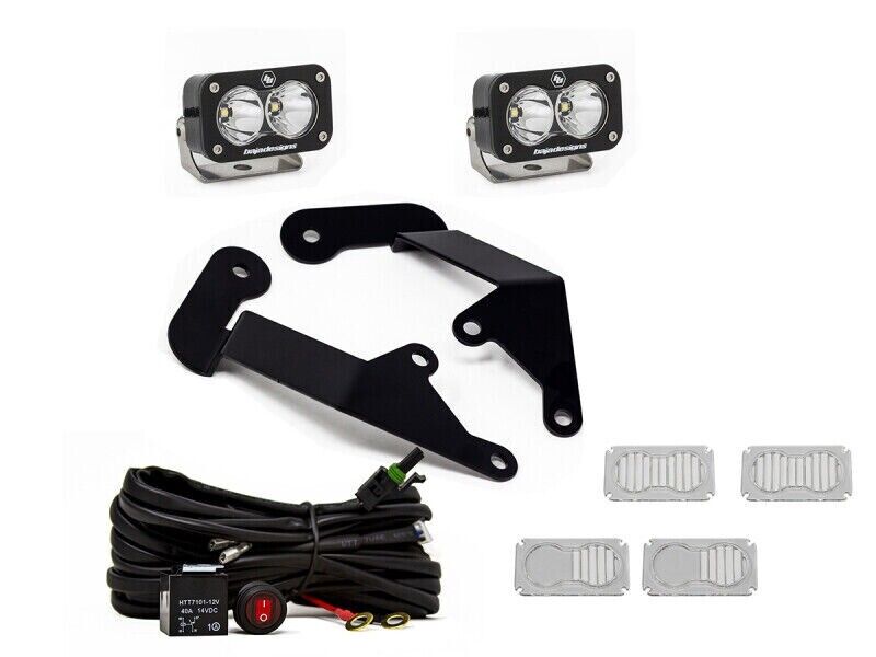 Baja Designs 447701 S2 Pro A-Pillar Light Kit for 21+ Ford Bronco Sport