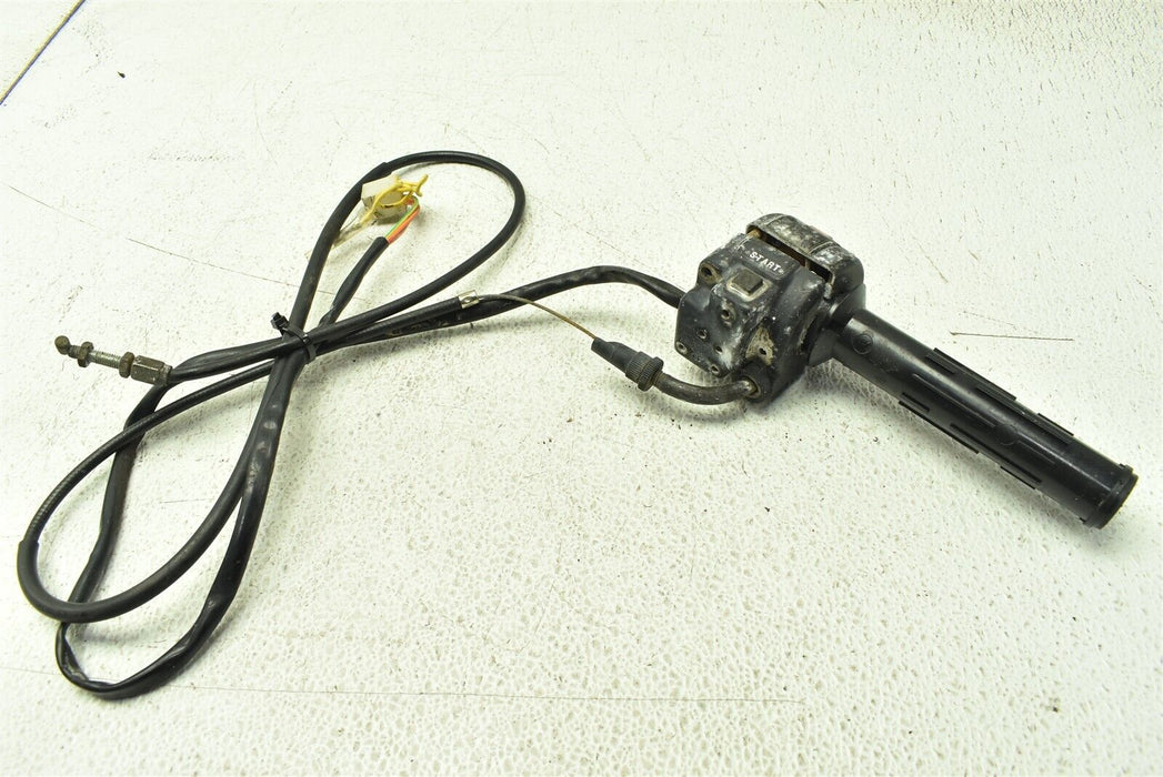 1985 Suzuki GS550 GS550L Throttle Tube with Cable Engine Start