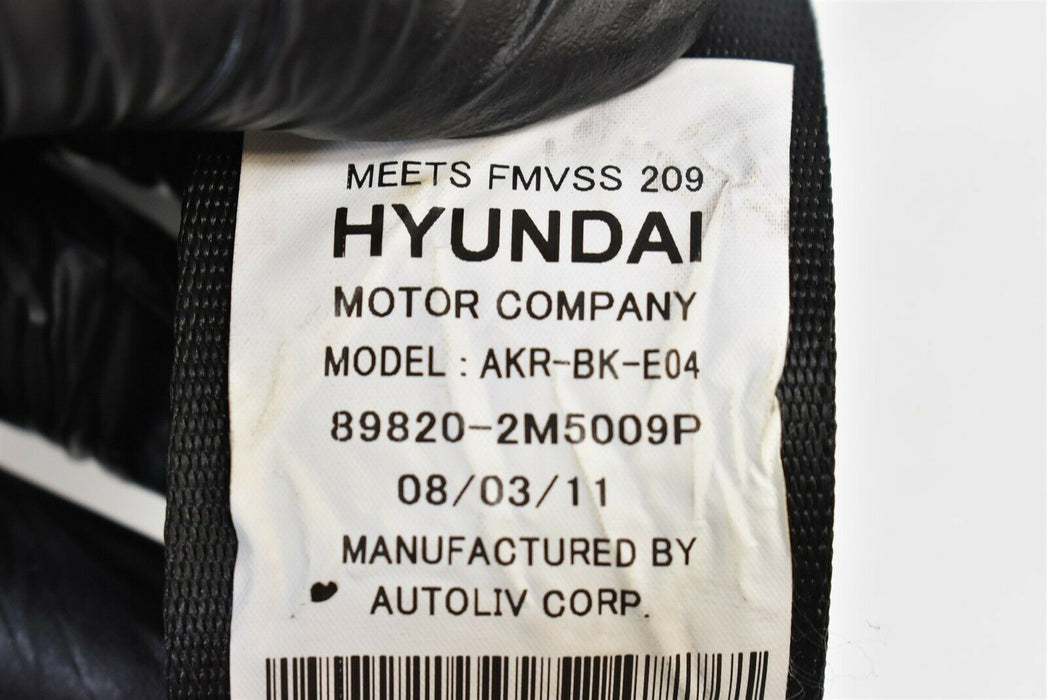 2009-2012 Hyundai Genesis Coupe 2.0T Seat Belt Assembly Rear Right RH 09-12