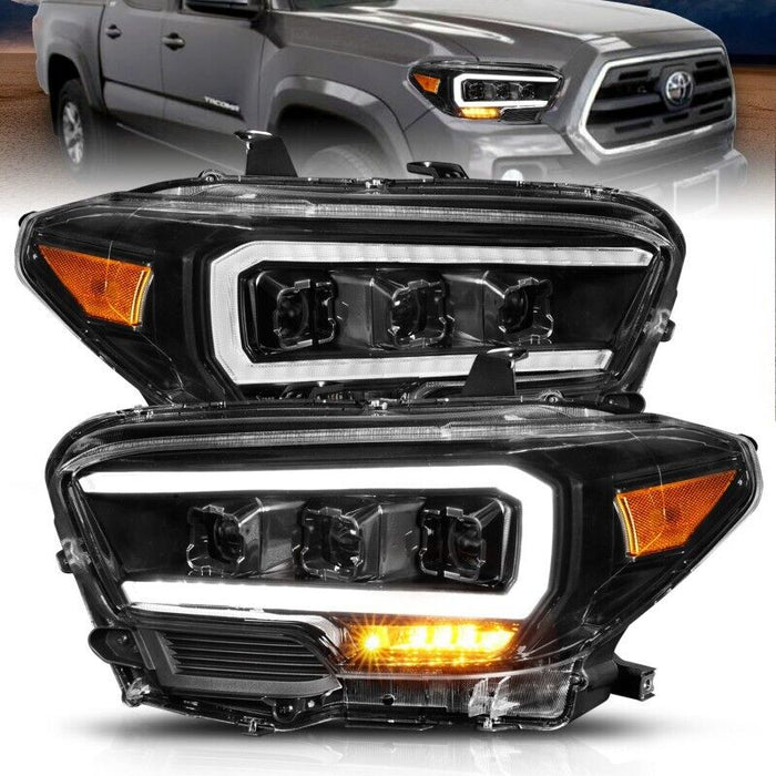 Anzo 111500 TRD LED Projector Headlights For 2016-2017 Toyota Tacoma