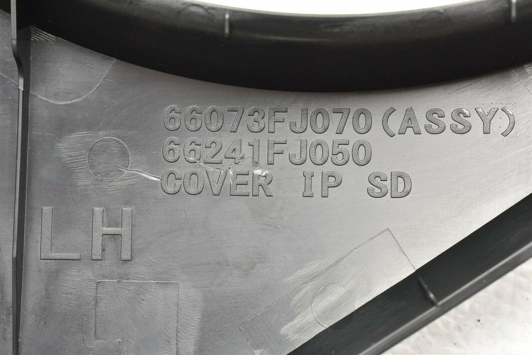 2015-2019 Subaru WRX STI Driver Dashboard Dash End Cap Cover 66073FJ070 15-19