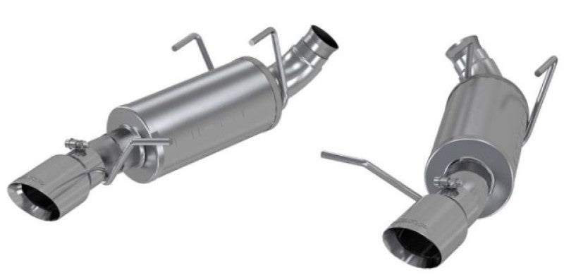 MBRP Fits 11-14 Ford Mustang V6 3in. Dual Muffler Axle Back Split Rear Exhaust