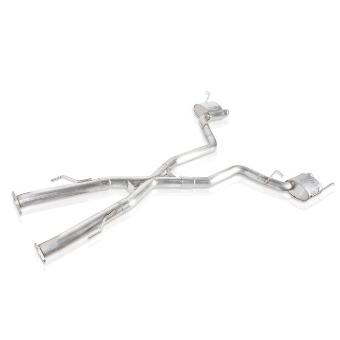 Stainless Works Fits 2018 Jeep TrackHawk 6.2L 3in Catback System X-Pipe Turbo