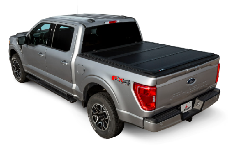LEER Fits 2016+ Toyota Tacoma Double Cab HF350M 5Ft 2In Tonneau Cover - Folding