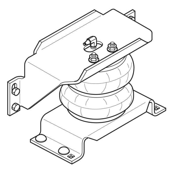 Firestone Ride-Rite Fits Air Helper Spring Kit Front 07-17 Dodge RAM 3500HD Cab