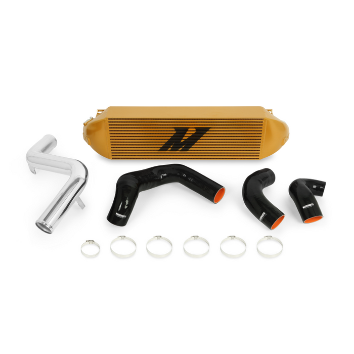 Mishimoto Fits 2013+ Ford Focus ST Gold Intercooler W/ Polished Pipes