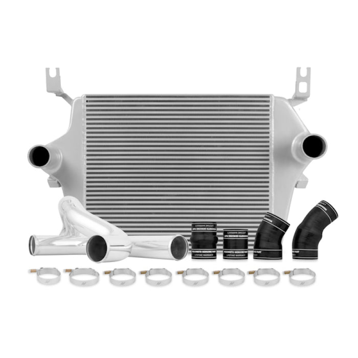 Mishimoto Fits 03-07 Ford 6.0L Powerstroke Intercooler Kit W/ Pipes (Silver)