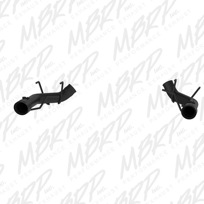 MBRP Fits 2011-2014 Ford Mustang GT 3in Dual Axle Back Muffler Delete - Black