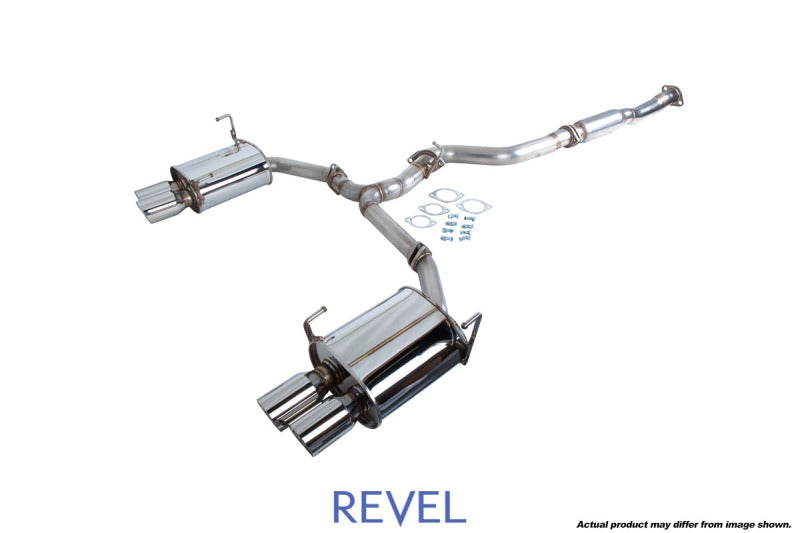 Revel Fits Medallion Touring-S Catback Exhaust - Dual Muffler/ Quad Tip 15-17