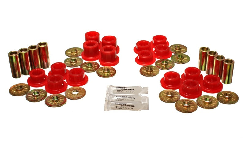 Fits Energy Suspension 92-02 Dodge Viper Red Rear Control Arm Bushing Set