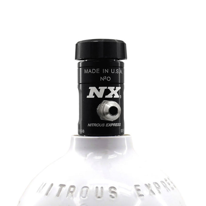Nitrous Fits Express Billet Alum M/C Bottle Valve 3/4in Thread W/o-ring