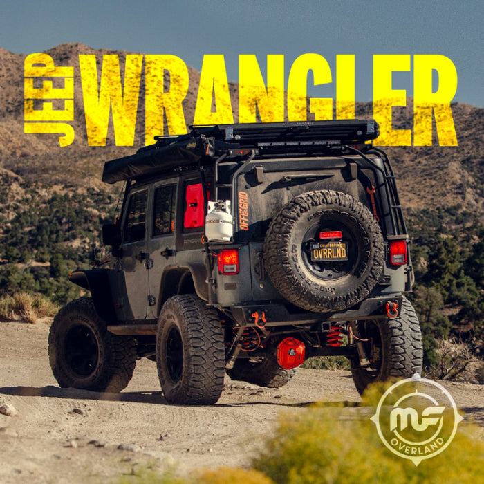MagnaFlow Fits 12-18 Jeep Wrangler 2.5in Overland Series Cat-Back Exhaust