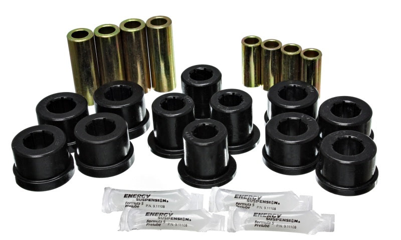 Fits Energy Suspension 87-92 Toyota Supra Black Front Control Arm Bushing Set