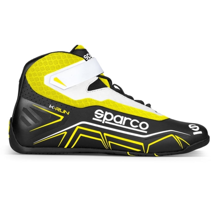 Sparco Shoe K-Run Fits 32 BLK/YEL