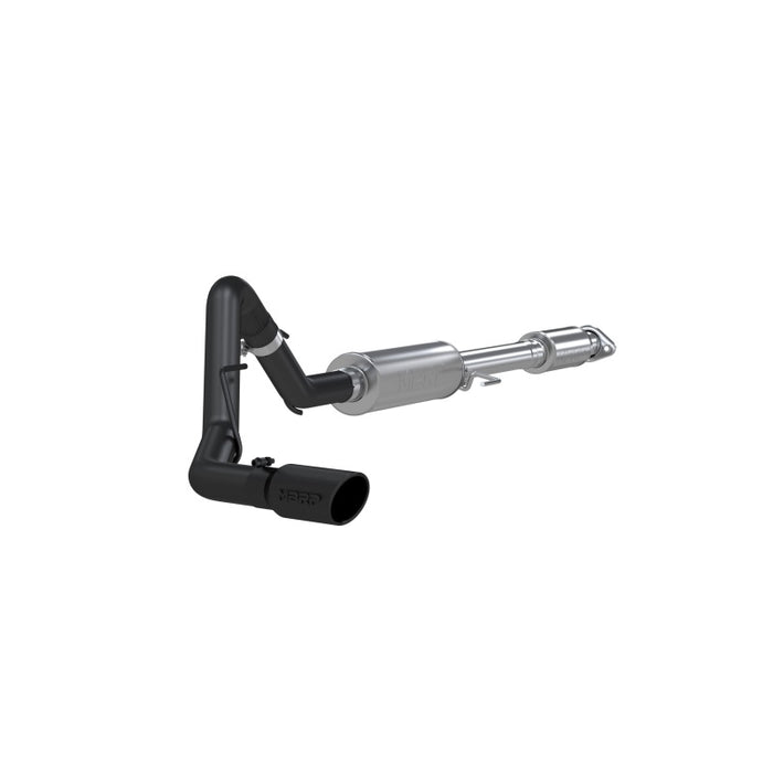 MBRP Fits 2015 Ford F-150 5.0L 3in Cat Back Single Side Exit Black Exhaust