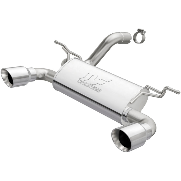 MagnaFlow Fits 2018+ Jeep Wrangler 3.6L Dual Polished Tip Axle-Back Exhaust