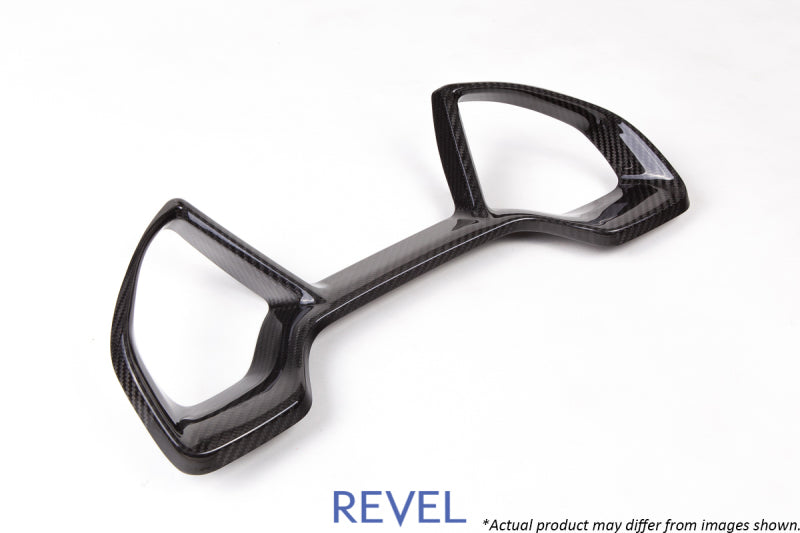 Revel Fits GT Dry Carbon Dash Cluster Cover 16-18 Honda Civic - 1 Piece