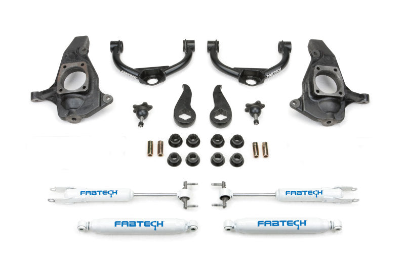 Fabtech 11-19 GM C/K2500HD/3500HD Fits 4in Ultimate System W/perf. Shocks