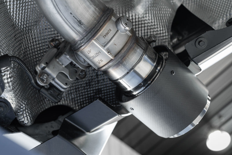 MBRP Fits 2020+ Toyota Supra 3.0L 3in Catback Dual Rear Carbon Fiber Tips - T304