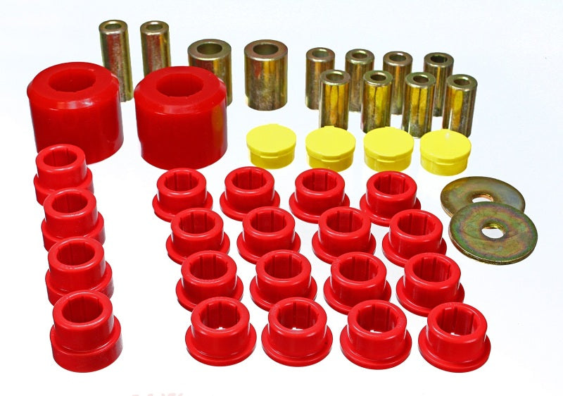 Fits Energy Suspension 10 Chevy Camaro Red Rear End Control Arm Bushing Set