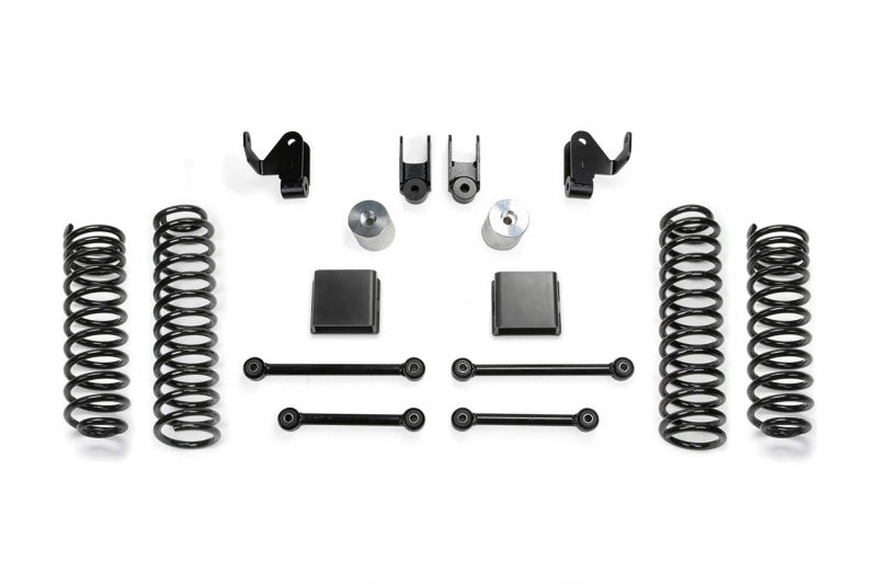 Fabtech Fits 2020 Jeep Gladiator JT 6 Cyl 4WD 3in Sport II System W/shock