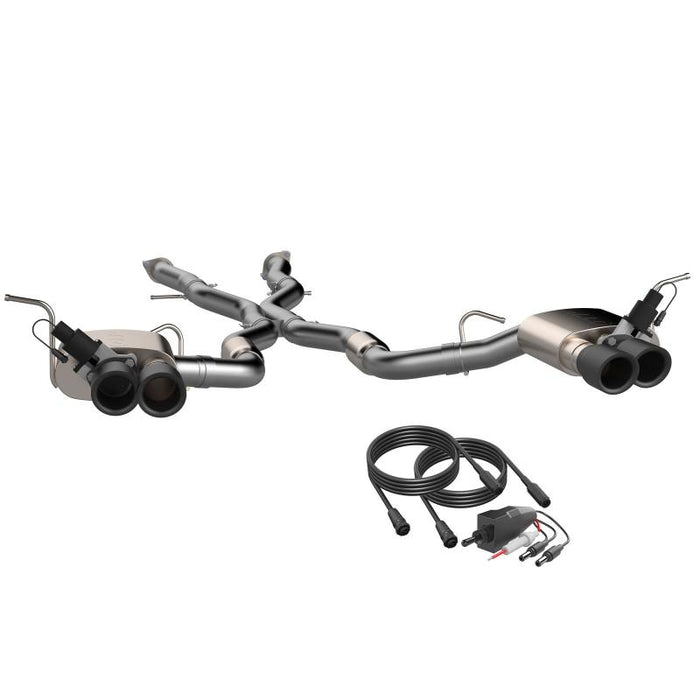 QTP Fits 2018+ Jeep Grand Cherokee Trackhawk 304SS Screamer Cat-Back Exhaust